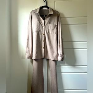 12th Tribe x Salty Blonde - Pant and Shacket Set